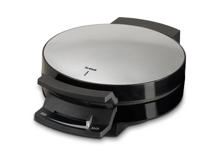TRISA Waffeleisen Waffle Pleasure , schwarz, B:19,5cm H:8cm T:26,5cm, Waffeleisen, Waffeleisen