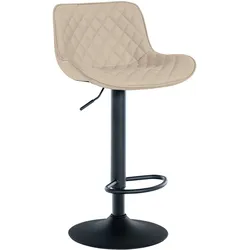 CLP Barhocker Minosa Kunstleder   Farbe: creme, Material: Kunstleder