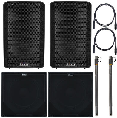 Alto TX 410/18S Power Bundle Noir