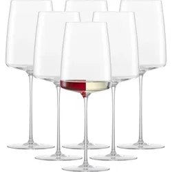 Zwiesel Simplify Weingläser leicht & frisch, Weingläser, Transparent