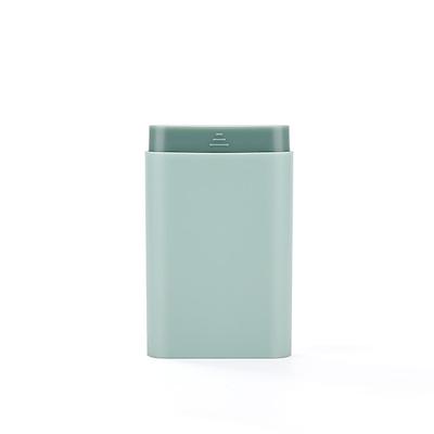 kleine Mini-Medikamentenbox tragbare und unterverpackte kleine Box für 7-tägiges Aufladen, versiegelt und mit Pillenbox aufbewahrt