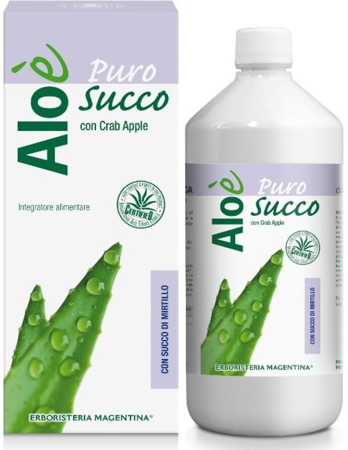 ERBORISTERIA MAGENTINA Srl ALOE' 1000ML ALOE CON MIRTILLO