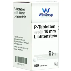 P Tabletten weiß 10 mm 100 St