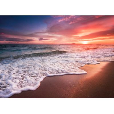 Fototapete PAPERMOON "Beautiful Sun Beach Thailand", bunt, B:3m L:2,23m, Vlies, Tapeten