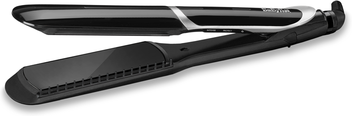 BaByliss Sleek Control Wide Iron Black Silver