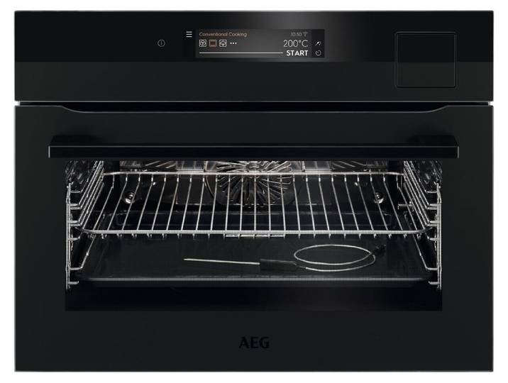 AEG Einbaubackofen, Reinigung mit Wasser / Dampf