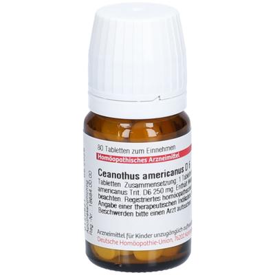 Ceanothus Americanus D 6 Tabletten 80 St