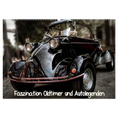 Faszination Oldtimer und Autolegenden (Wandkalender 2027 DIN A2 quer), CALVENDO Monatskalender