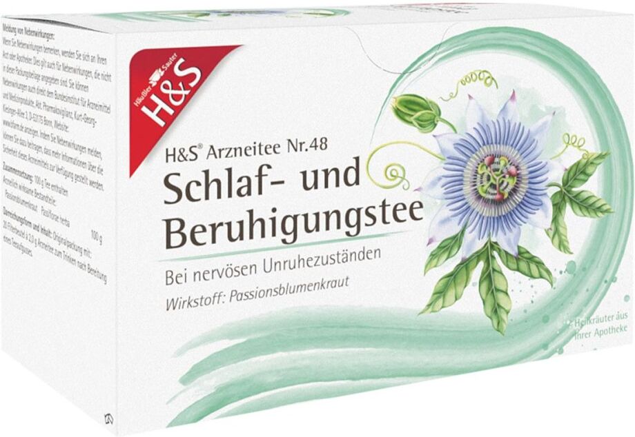 H&s Schlaf- Und Beruhigungstee Filterbeutel 20X2.0g