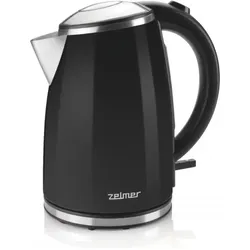 Zelmer ZCK1274B, Wasserkocher, Schwarz, Silber