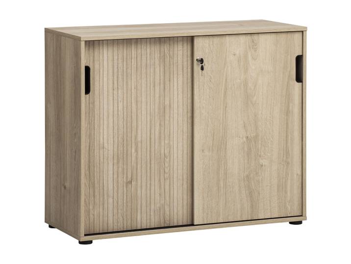 Aktenschrank Kontor eiche Holzwerkstoff B 100 cm H 83.6 cm - Aktenschrank
