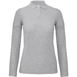 B&C, Damen, Funktionsshirt, ID.001 LSL (L), Grau