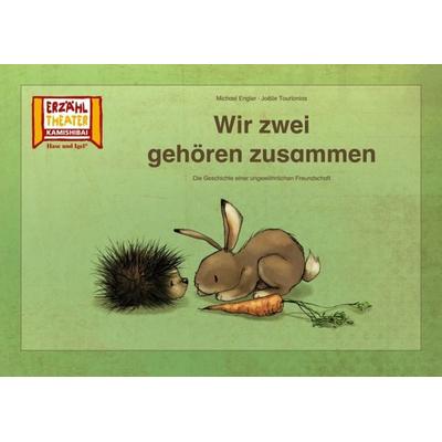 Wir zwei gehören zusammen / Kamishibai Bildkarten, Nonbook von Michael Engler,Joëlle Tourlonias, Hase und Igel Verlag