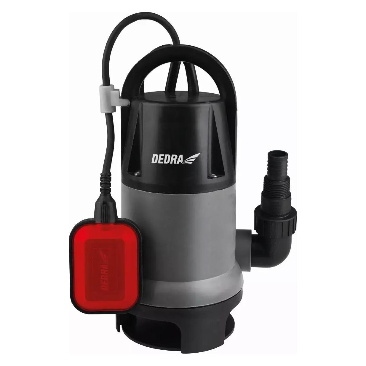 Dedra Tauchpumpe 550W für sauberes und schmutziges Wasser DED8841A (Schmutzwasserpumpe) (DED8841A)