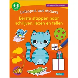 Deltas, Sticker, Spielerisches Üben mit Aufklebern Gruppe 1 - Schreiben, Lesen, Zählen (4-5 Jahre)