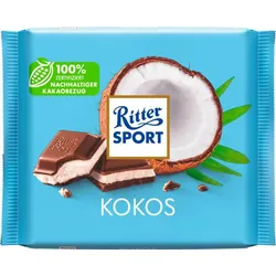 Ritter SPORT Kokos Schokolade 100,0 g
