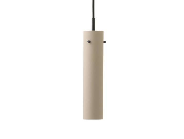 Design hanglamp FM2014, dimbaar, alu / grijs / zink, Woon-/ Eetkamer, metaal, Design, hanglamp