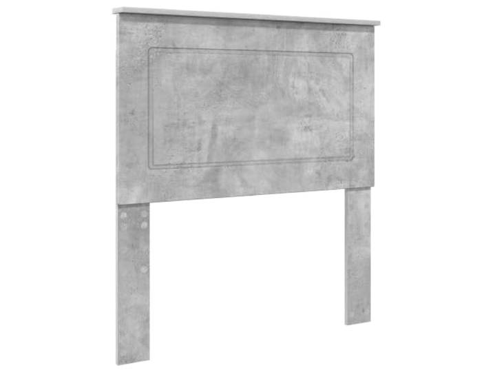 Makastle Kopfteil Betongrau Holzwerkstoff 102x100 cm Wandmontage