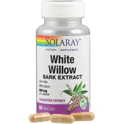White Willow Bark (silberweide) 600 mg Solaray 60 ST