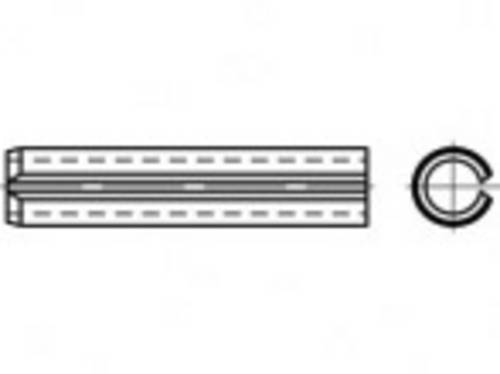 TOOLCRAFT TO-5390856 Spannstifte Federstahl 100St.