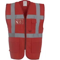 Warnweste / Kennzeichnungsweste "YK801" - M - Rot