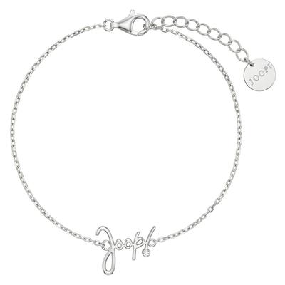 Armband JOOP "Joop", silber (silberfarben, kristallweiß, kristallweiß), Armbänder, Damen, 20cm, Silber 925 (Sterlingsilber), Armband, mit Zirkonia (synth.)