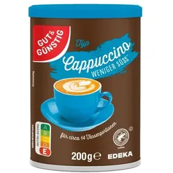 Gut & Günstig Cappuccino »weniger süß« 200 g braun