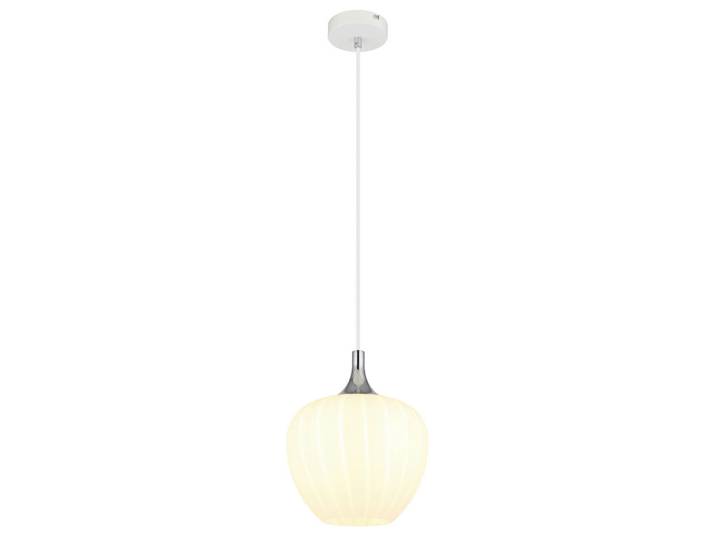 Globo Hängeleuchte, Weiss, Chromfarben, Metall, Glas, Kugel, 120 cm, CE, Lampen & Leuchten, Innenbeleuchtung, Hängelampen, Pendelleuchte
