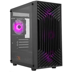 Nox Infinity Epsilon (mATX, Mini-ITX), PC Gehäuse, Schwarz