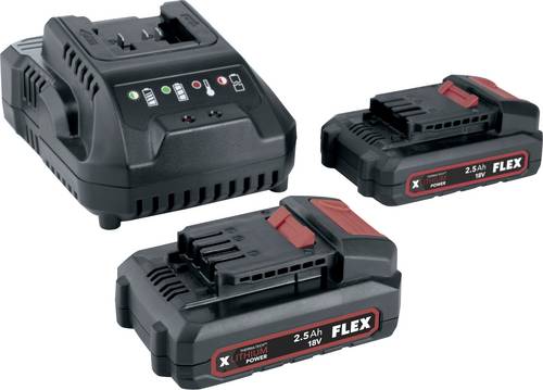 Flex 532740 P-Set 22 Q Werkzeug-Akku und Ladegerät 18V 2.5Ah