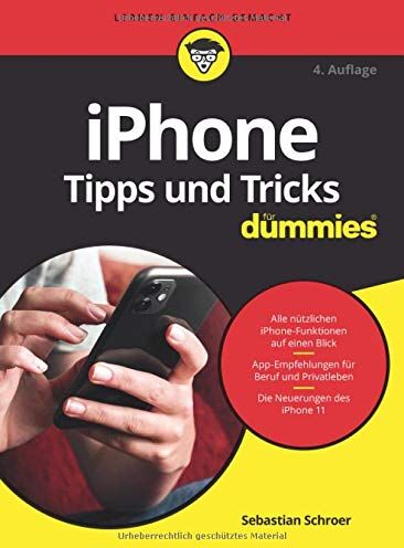 Sebastian Schroer - iPhone Tipps und Tricks für Dummies - Preis vom 01.10.2026 17:08:56 h