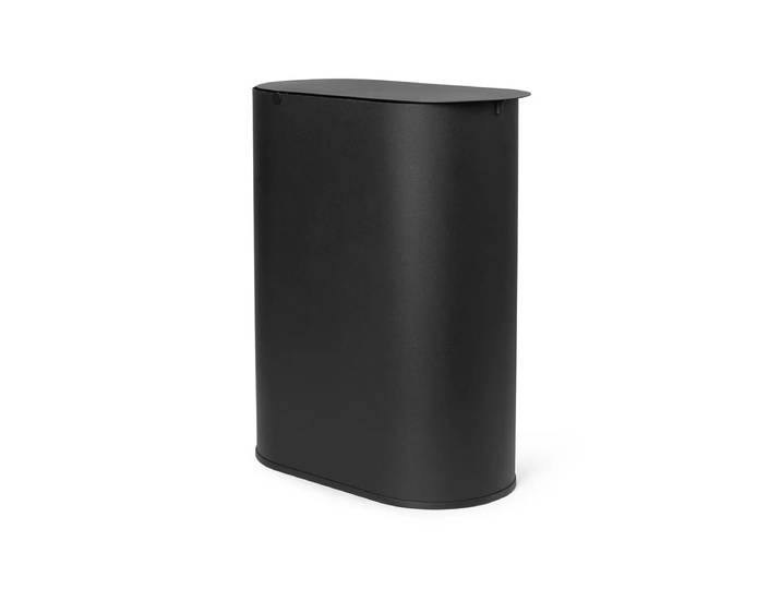 Ferm Living - Enkel Mülleimer, M, schwarz