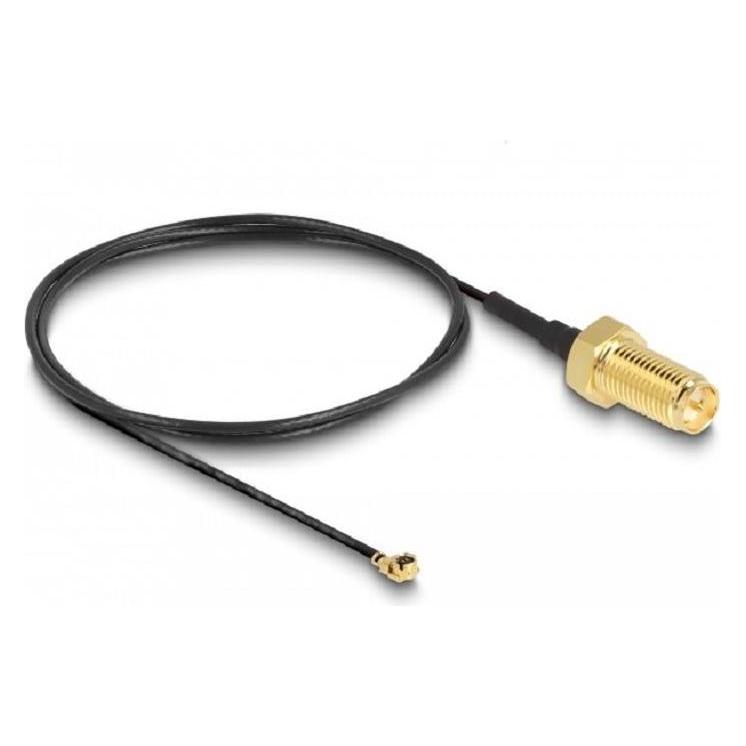 Delock I-PEX / RP-SMA Antennenanschluss, 50cm (Antennenkabel) (88408)