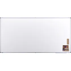 Legamaster, Präsentationstafel, Magnethaftendes Whiteboard Premium 100 cm x 200 cm, Weiss (200 x 100 cm)