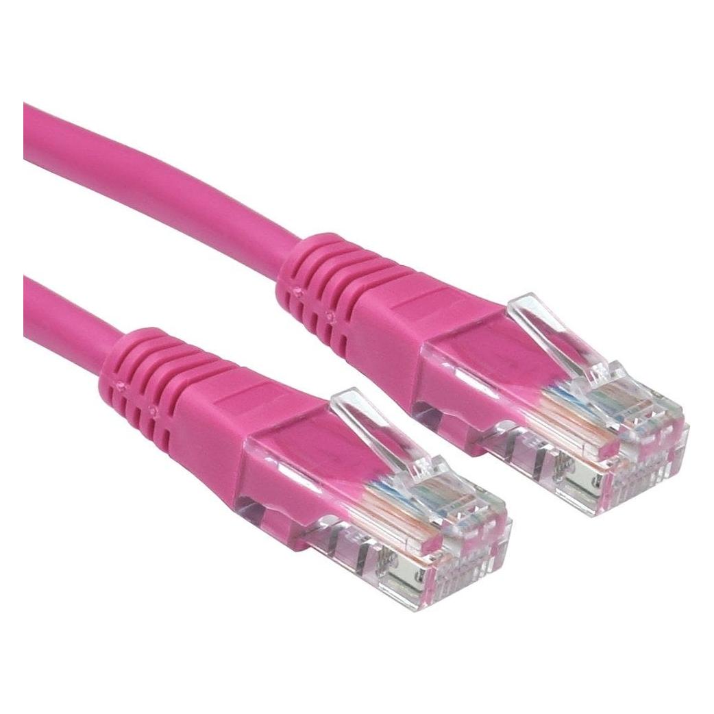 Cables Direct CDL 5m Cat5e Cbl - Pink 24AWG (CAT5e, 5 m) (RJ-605P)