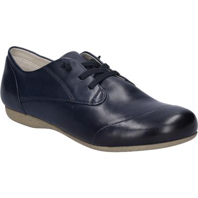 Schnürschuh JOSEF SEIBEL "Fiona 01, fathom", Damen, Gr. 40, grau (fathom), Obermaterial: 100% Rindsleder Leather cow., Schuhe Schnürschuh