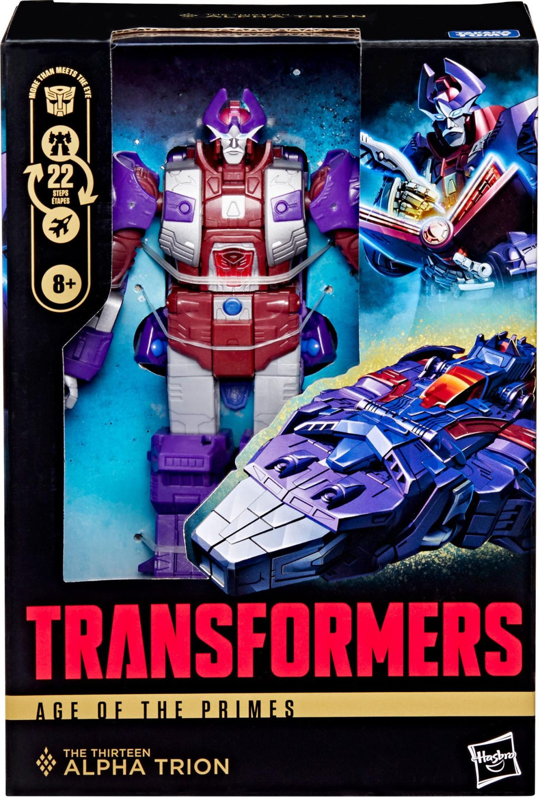 Hasbro Transformers Age of the Primes Alpha Trion Figuur 17,5 cm