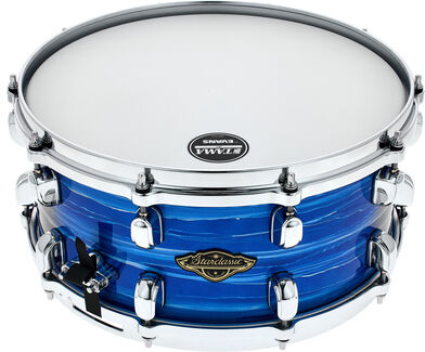 "Tama 14""x6,5"" Starcl. Walnut/B. LOR Lacquer Ocean Blue Ripple"