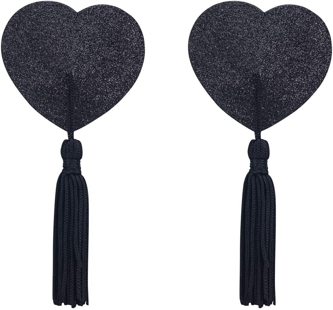 Obsessive Exquisite Secret Spark cache-tétons noirs