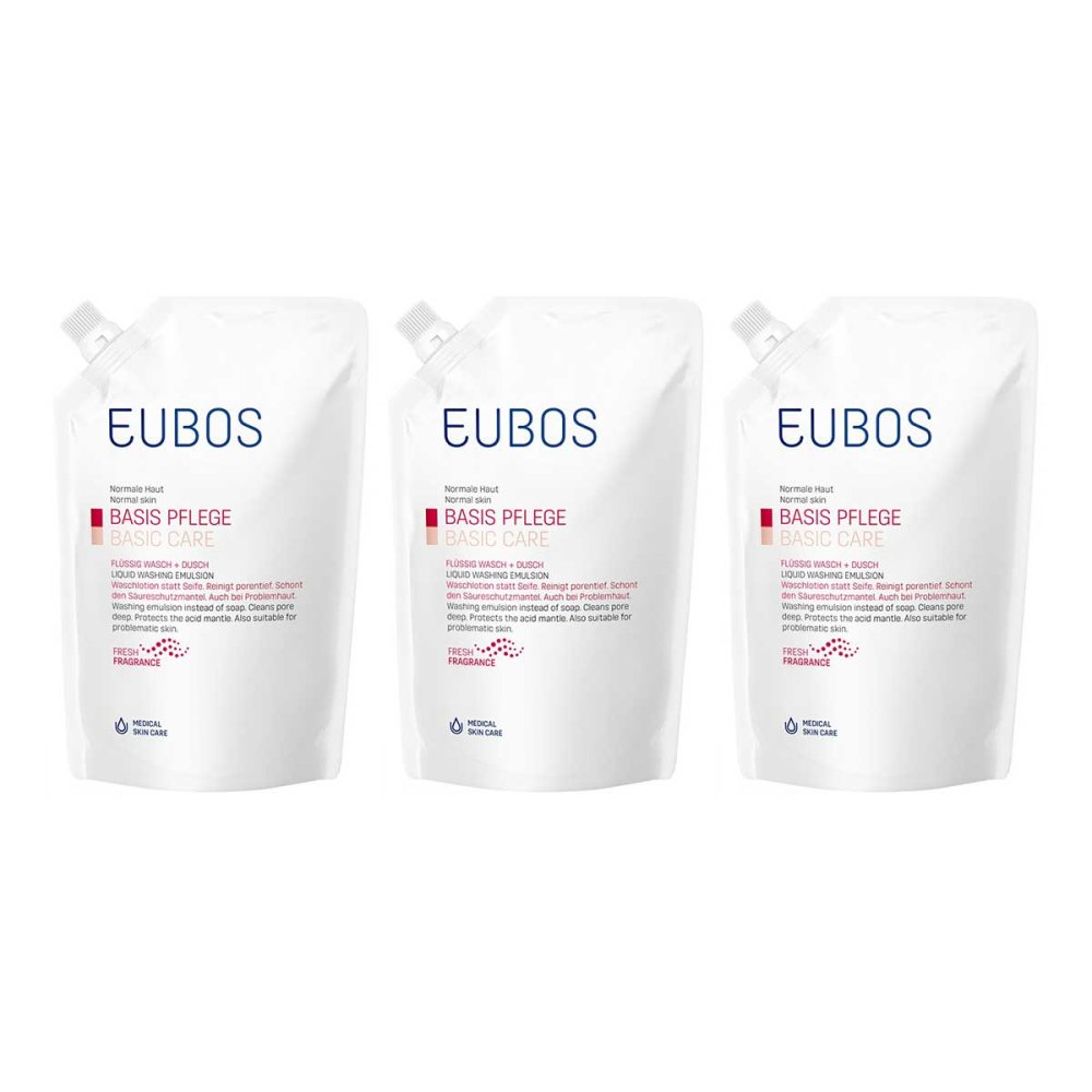 Dr. Hobein (Nachf.) GmbH Eubos Flüssig Rot mit frischem Duft Nachfüllpackung Btl. 08104631
