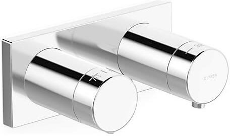 Hansaliving ready-mounted set with functional unit thermostatic mixer 44539583