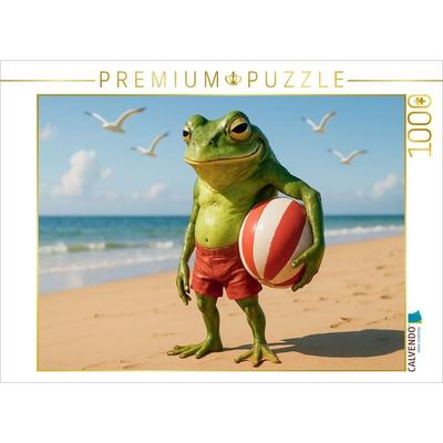 CALVENDO Puzzle Endlich Urlaub | 1000 Teile Lege-Größe 64x48cm Foto-Puzzle für glückliche Stunden