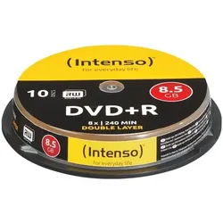 Intenso Doublelayer-DVD-Rohlinge »DVD+R DL« silber