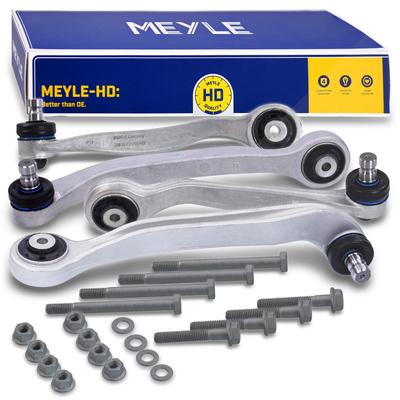 Meyle 4x Querlenker vorne hinten+vorne [Hersteller-Nr. 31274971] für Audi, VW