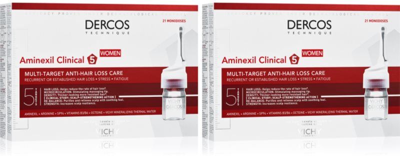 Vichy Dercos Aminexil Clinical ensemble anti-chute