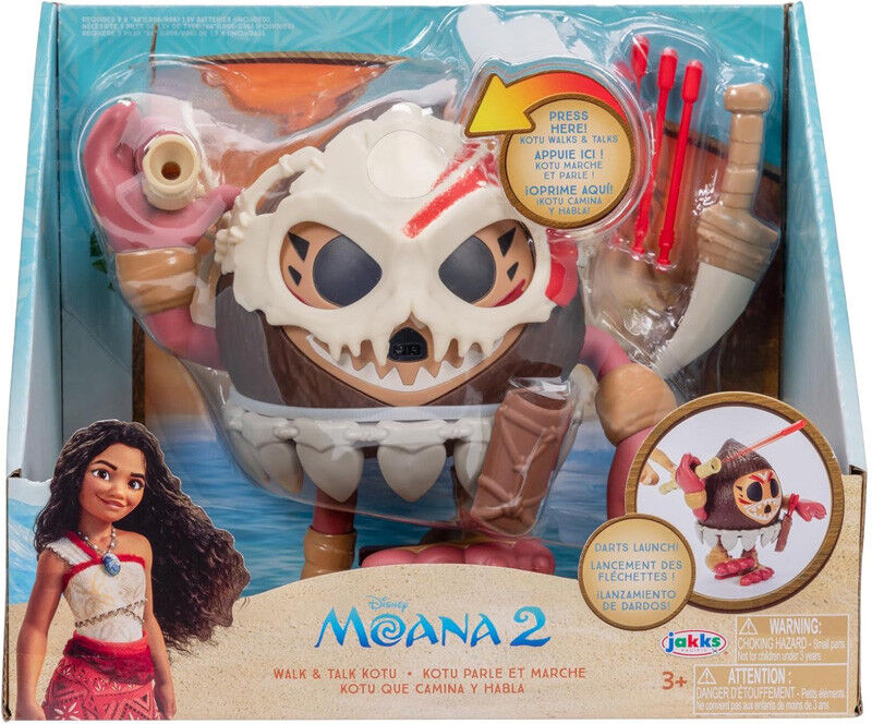 Figurine Kotu parlant et marchant Vaiana 2 Disney - Jakks Pacific