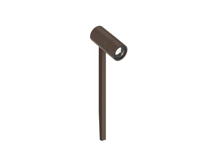 Wever & Ducré Lighting WEVER DUCRÉ LED-Spot GEO 1.0 bronze Erdspieß 2700K IP65 Geo, bronze / altmessing, Aluminium