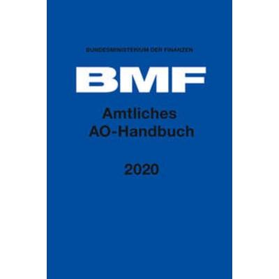 Amtliches AO-Handbuch 2020, Taschenbuch von , Richard Boorberg Verlag, 978-3-415-06695-3