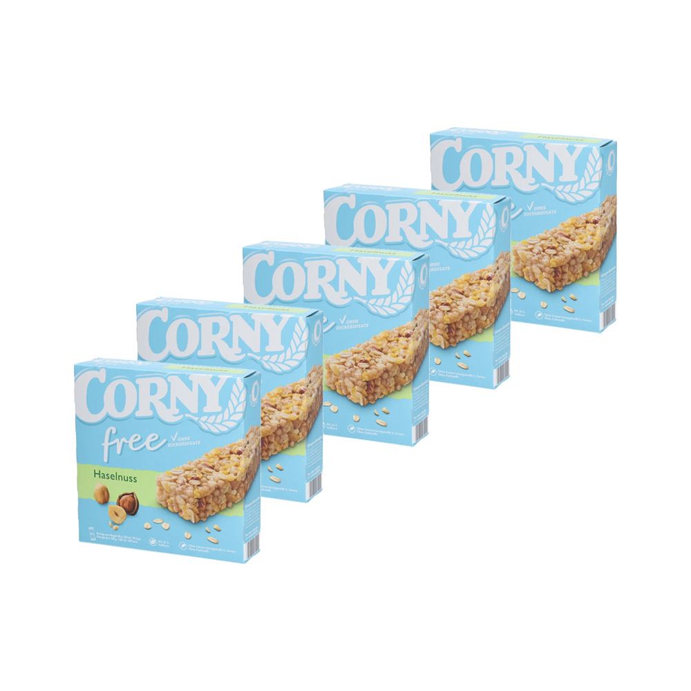 Corny free Haselnuss x5 5x6 St Riegel