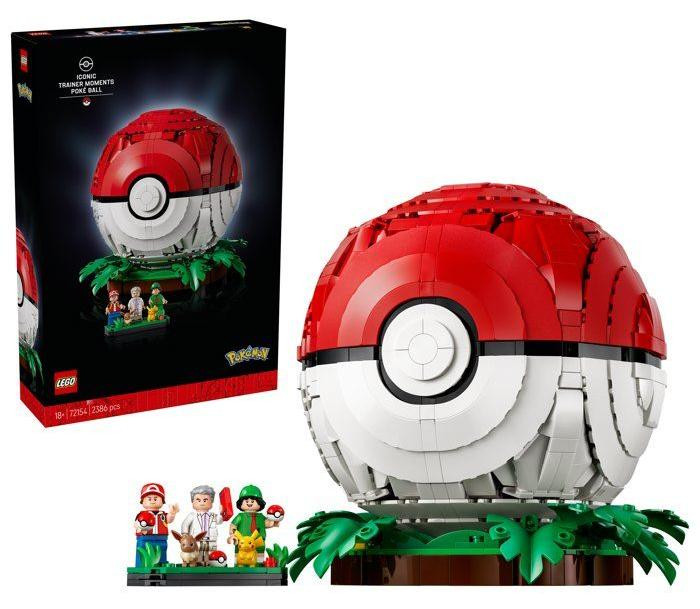 LEGO Pokémon 72154 Poké Ball Collector Set voor volwassenen
